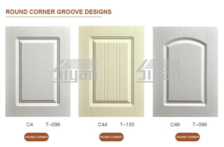 PVC Vinyl Wrapped Kitchen Cabinet Doors -Alibaba.com