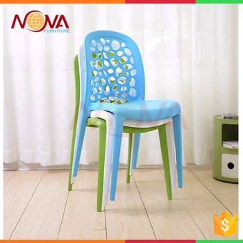Cheap Outdoor National White Resin Fancy Stacking Plastic Chair