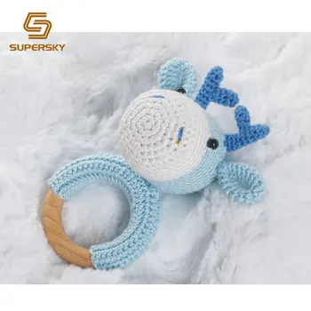 crochet teething ring