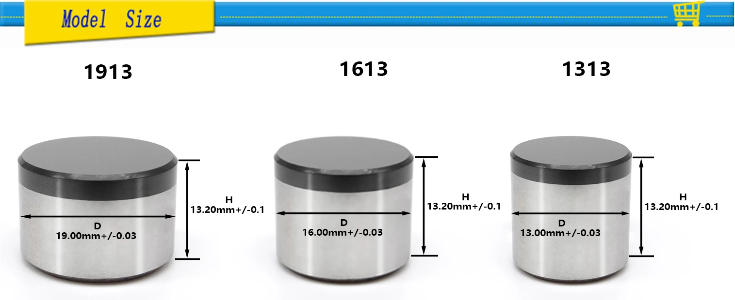 1313 pdc cutter technology diamond drill bits for oil rigs