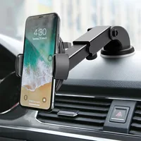 

RAXFLY Windshield Dashboard Mount Stand For iphone For Samsung S10 360 Rotation Car Phone Holder Support