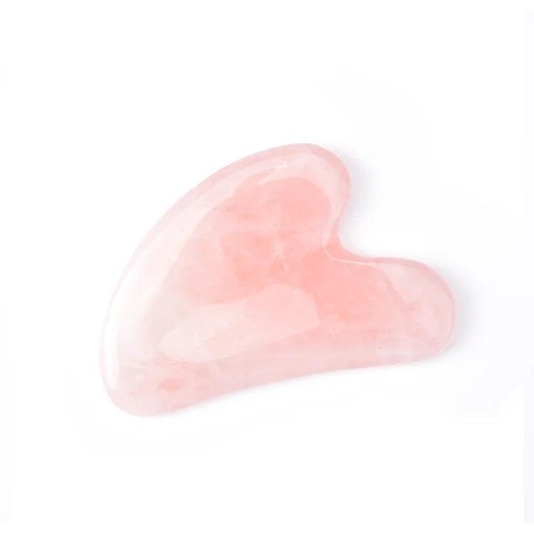 

Butterfly Shaped Gua Sha Massage Stone Rose Quartz Guasha Board