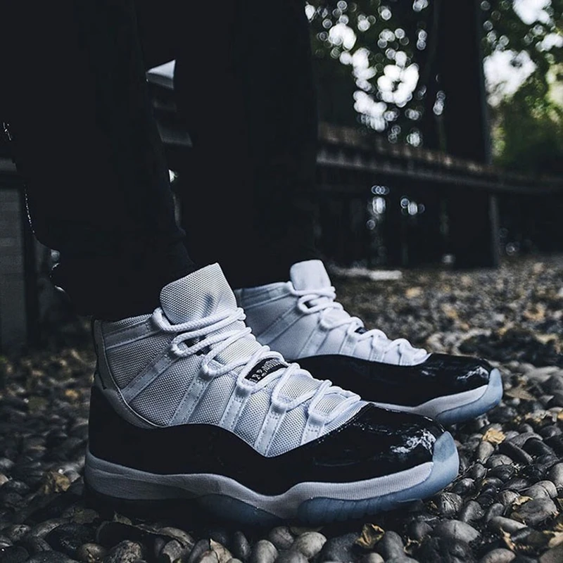 Custom logo High Quality AJ11 Mid Concord Gym Red Denim jumpman Men Fashion Sneakers Tenis Man  basketball Shoes