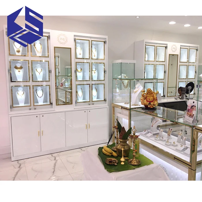 High Quality Jewellery Design Wooden Jewelry Store Furniture