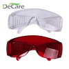 Red Safety Goggles Dental Safety Glasses
