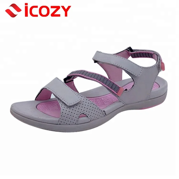 

2018 fashionable summer outdoor flat women shoes sandals, Customized