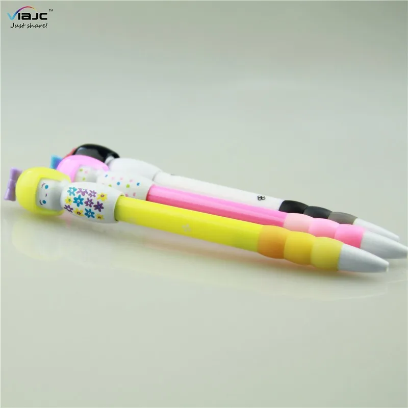 Promotional 3d Design Cute Japanese Doll Pens With Logo As Gifts Buy