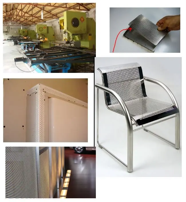 Galvanized Perforated Metal Mesh / Oval Perforated Metal Mesh