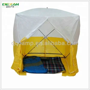 Pop up outdoor work tent