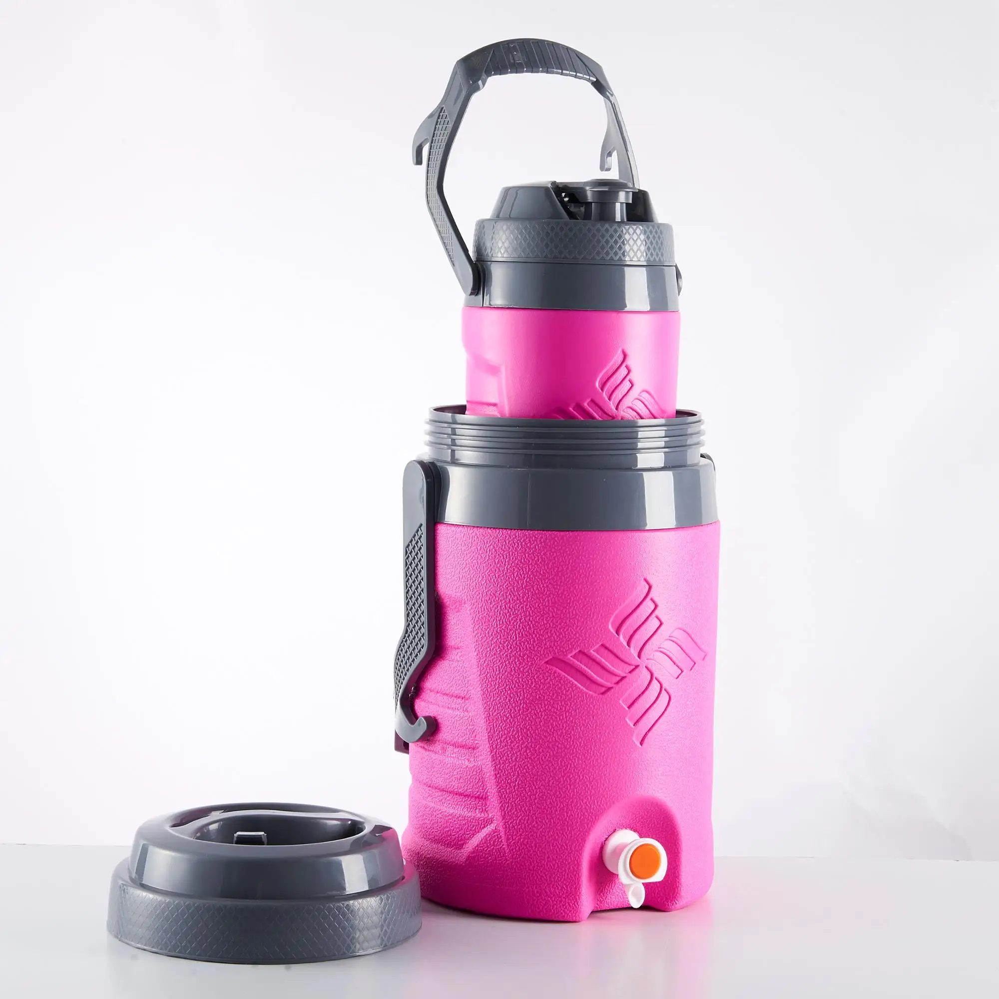 0.4l/1l/2.2l/7.2l Plastic Insulated Drinking Ice Cooling Water Jug