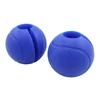 Bar Adapter Bicep Forearms Strength Builder Support Anti-Slip Blue Silicone Dumbbell Grip
