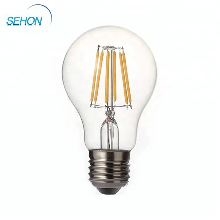 Energy saving led lamp B22 E27 6W A19 LED filament bulb A60  dimmable filament bulb