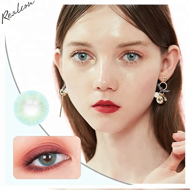 

Realcon Fancy look Natural colored contact lenses Aurora color contact lens, 5 colors