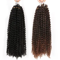 

AliLeader Passion Twist Hair 18 Inch Long Bohemian Braid Freetress Crochet Braiding 30 Strands Synthetic Natural Hair Extension