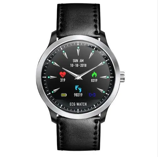 

N58 android ECG PPG with electrocardiograph ECG display holter heart rate monitor blood pressure smartwatch 3g