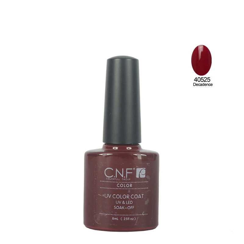 2015 CNF UV Color Gel 1PCS Lot color40525 Nail Gel Polish for Gel Nail Polish 79colors