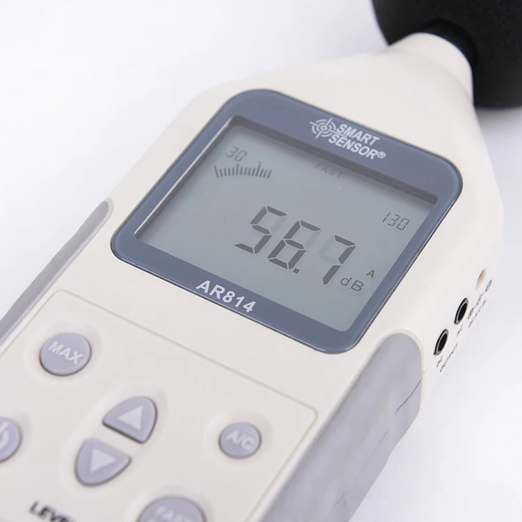 30-130db noise decibel meter monitoring testers digital noise