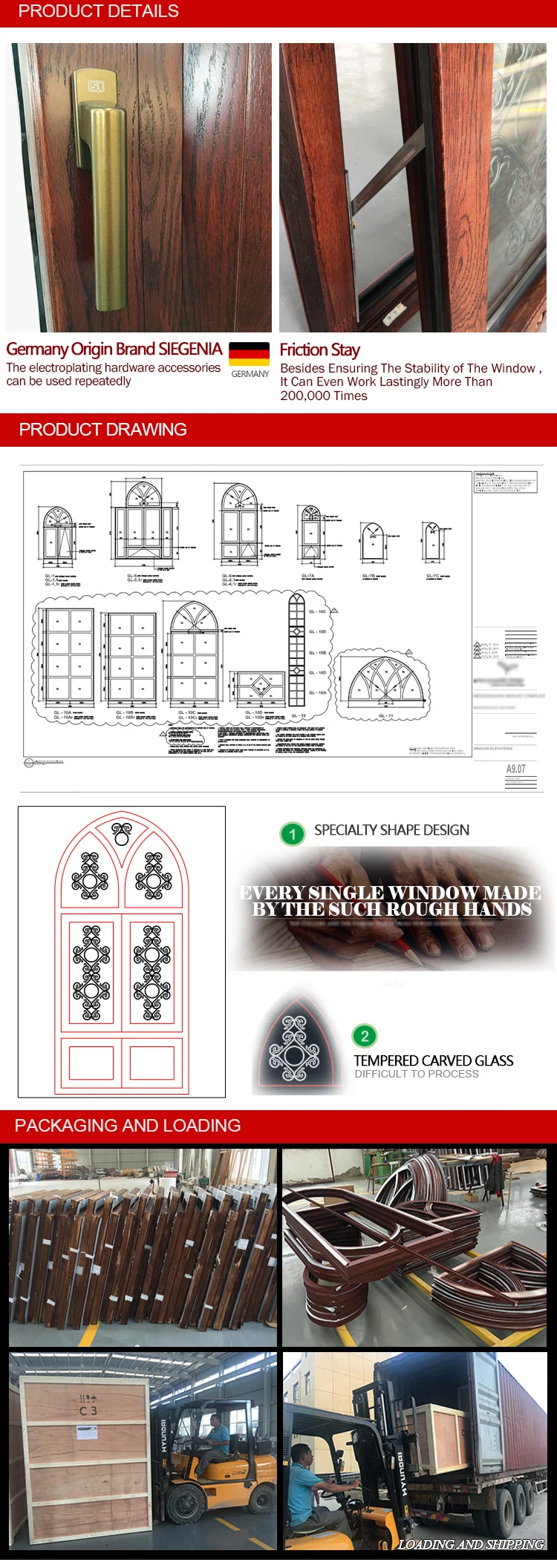 New hot selling products awning windows Australia standard window with thermal break Aluminum profile net screen