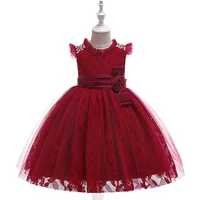 

High Quality Children's Boutique Clothing Summer New design Baby Girls Princess Dress L5121