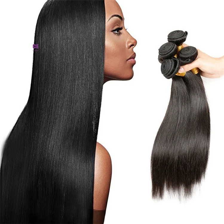 

100% Unprocessed Double Drawn Wholesale Remy Vendor Real cuticle aligned Virgin Raw Indian Human Hair From South Temple In India