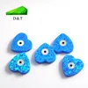 good quality evil eye heart synthetic opal