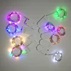 Christmas decoration colorful waterproof battery operated mini copper/silver led string lights