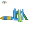 Inflatable Water Catapult Blob for jumping launch with tower and slide