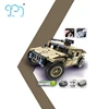 Cute Block RC Armed Off-road Vehicle 2.4G 4CH 502 Pcs With Battery