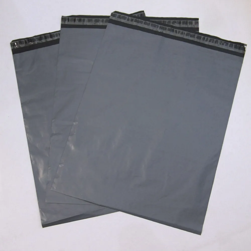 28*42+4 Cm Grey Recycle Cheap Poly Mailers Mail Bag Custom Mailing Bags Buy Custom Mailing