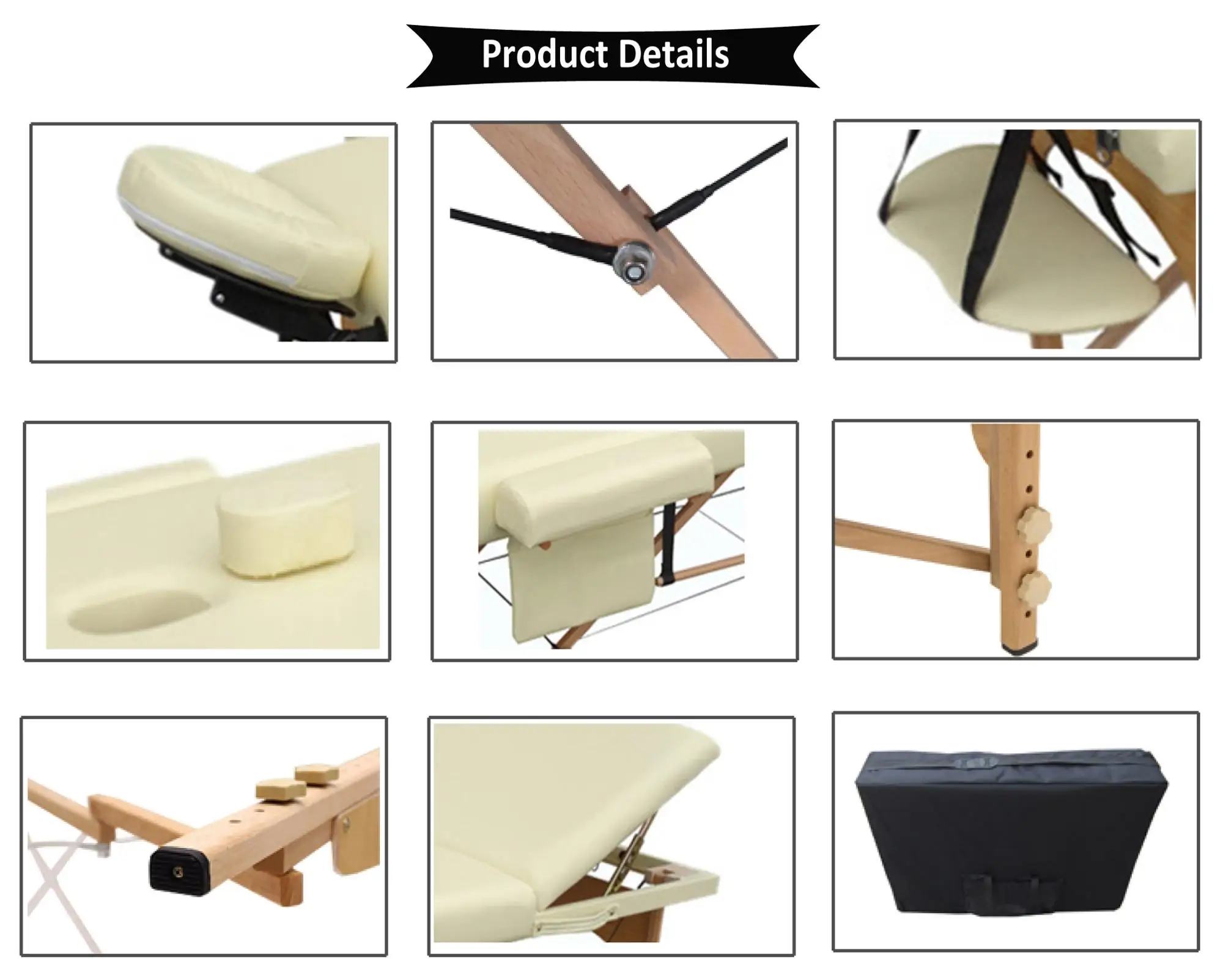 Cheap Portable Nuga Best Ceragem Thermal Thai Beauty Spa Wooden Massage