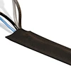 Good fireproof Black property hook and loop strap carpet wrap tie