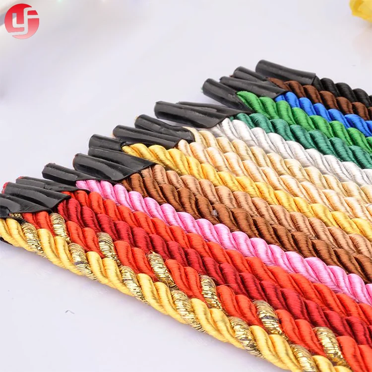 4mm 5mm Paper Bag's Packaging Handle Economic Paper Bags Nylon Rope