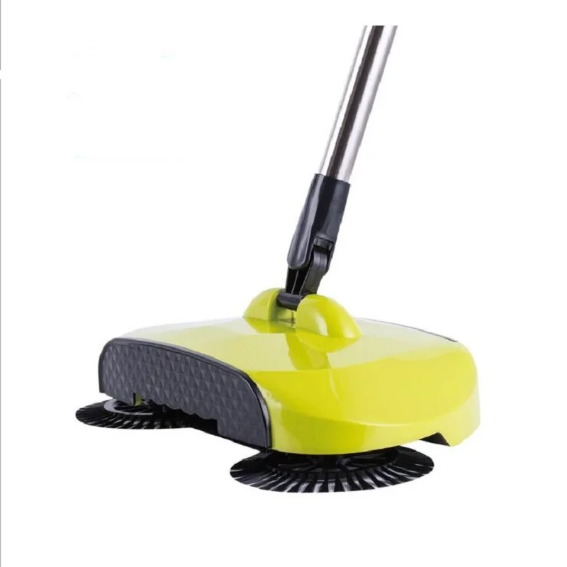 Stainless Steel Hand-propelled Sweeping Machine Push Type Magic Broom Sweepers Dustpan Household Cleaning Tools