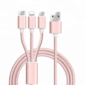 3 1 Charger USB Data Cable Mobile Phones