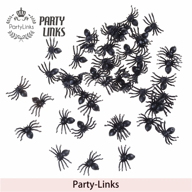 mini plastic spiders