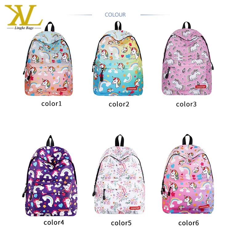 Custom Unicorn School Laptop Book Backpack Bag - Buy Unicorn Backpack,Unicorn Bag,Backpack ...