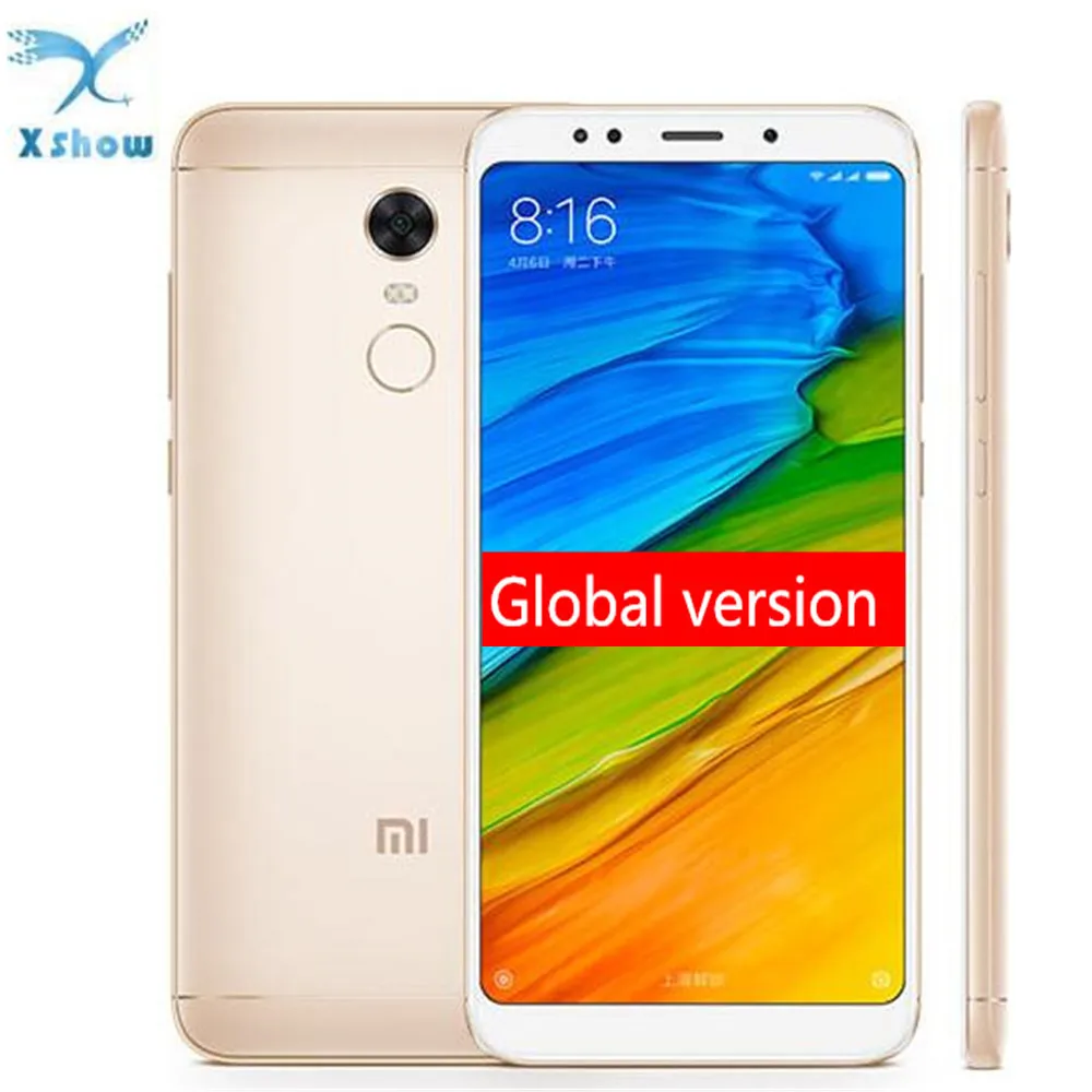 

Global Version Xiaomi Redmi 5 Plus 4GB 64GB 5.99 18:9 Full Screen Smartphone 5Plus Snapdragon 625 Fingerprint MIUI 9 4000mAh