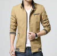 

ZY1946A men's jacket is made of pure cotton pure color for men's casual wear coat