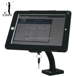 BR24007B Adjustable Gooseneck Tablet Holder 9.7 inch iPad
