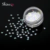 Wholesale Butterfly Shape Nail Sequins Clear Sparkling Butterfly Shape Glitter for Nail Manicure Decor