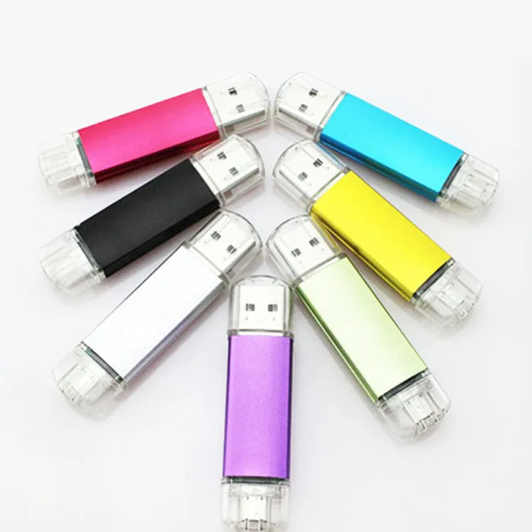 

Cheap USB Bulk 2.0 Customized Logo Print 32GB OTG USB Flash Drive, Multi