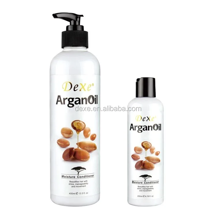 

Dexe brand or OEM product high quality hair care morocco Argan oil shampoo