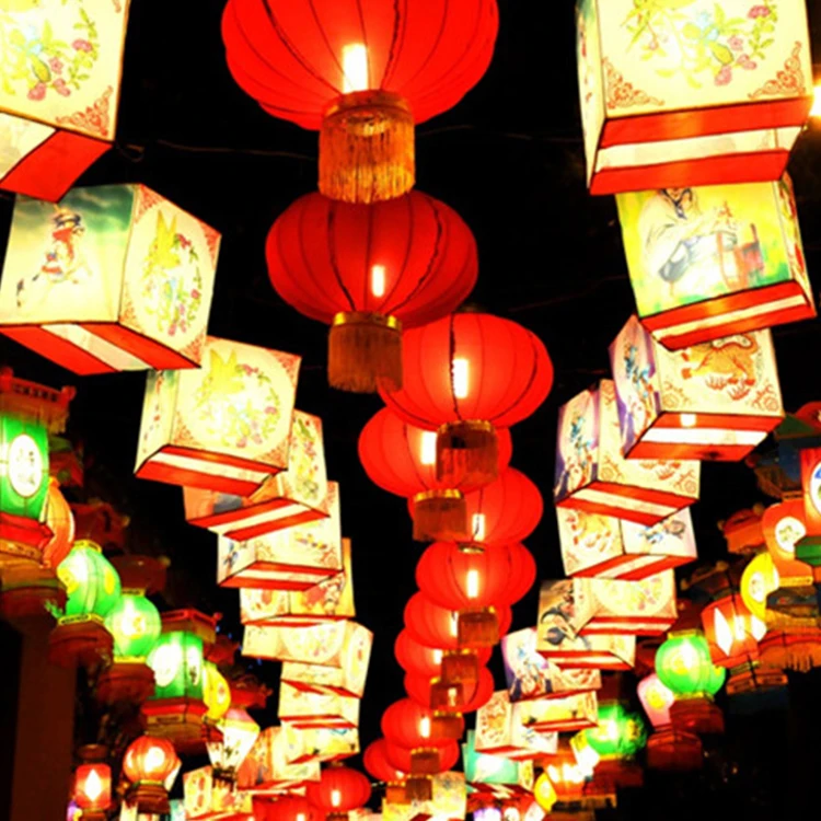 hanging chinese lanterns