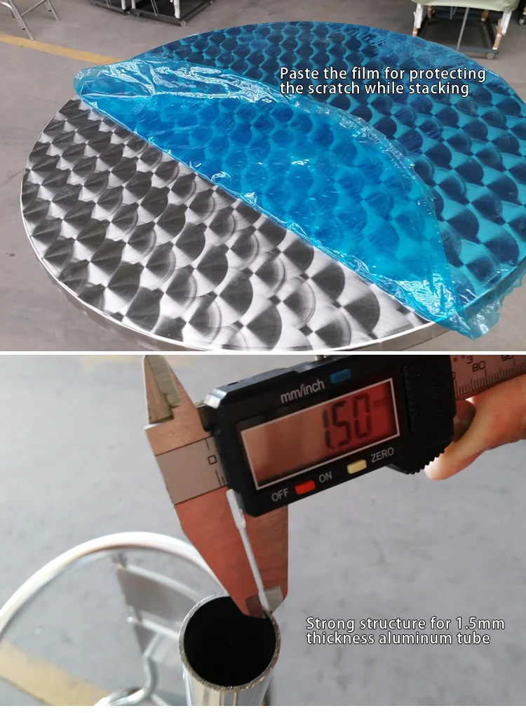 Profesional De Aluminio Al Aire Libre De La Silla De Jardín Patio