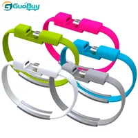 

Promotion Gift Item Creative Bracelet Charging Cable Design Standard Micro USB Charger Data Cable For Android Phone
