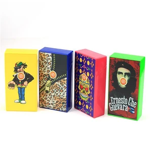 Image of Flip Top Make Your Own Fancy Cigarette Case Plastic Cigarette Box