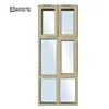 Modern style Heat-insulated waterproof aluminum air flow swing window wholesale make in China