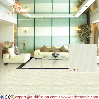 Nature Stone Series Polished Green Color Ceramics Tiles Cheap