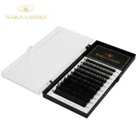 

Factory Custom Korea Premium PBT Fiber Natural Color Lashes Silk Eyelash Extensions