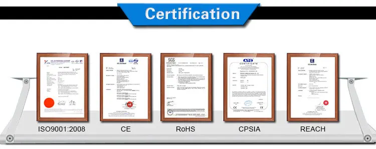 Certification Led Bottle Sticker